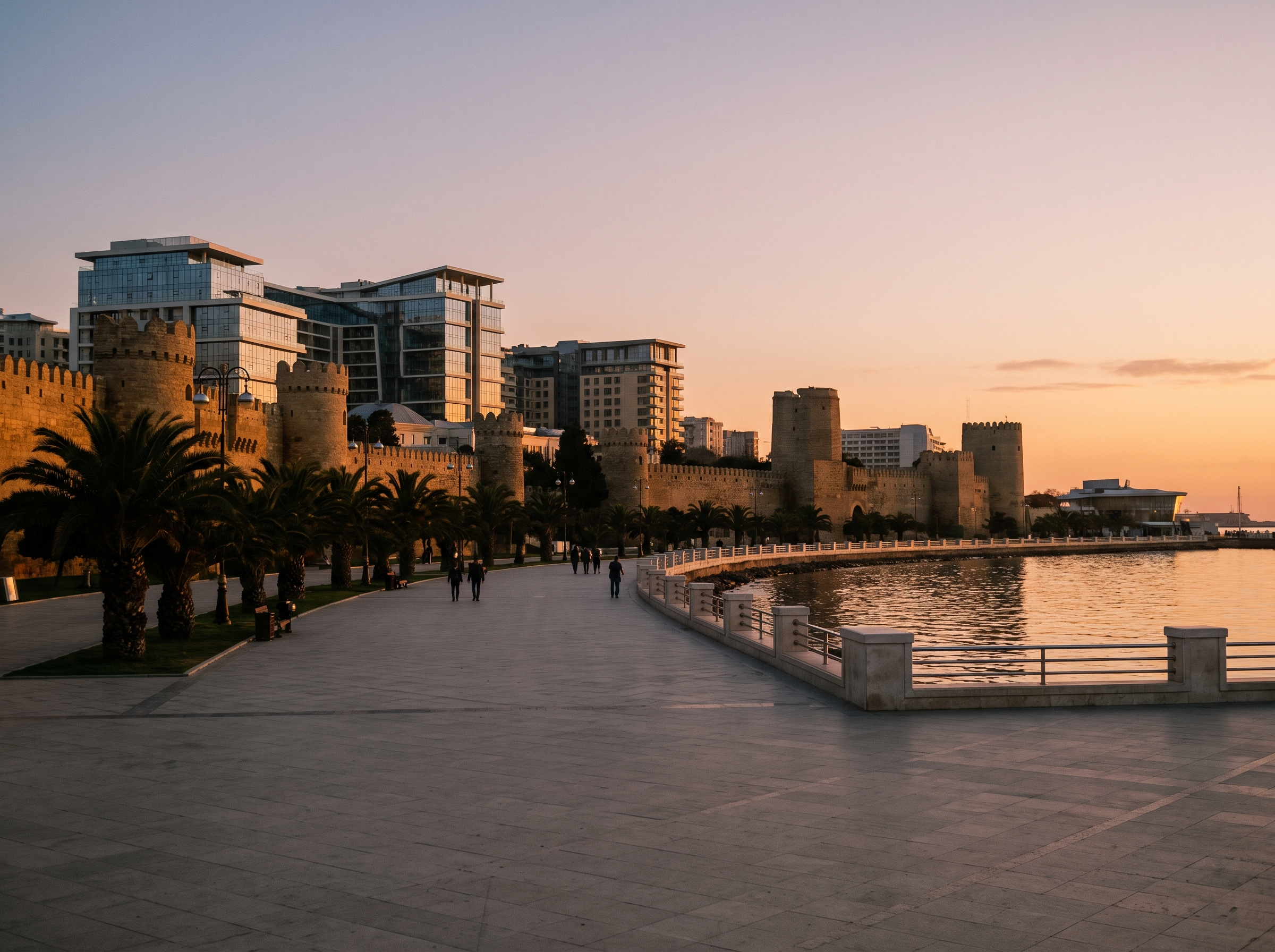 Baku and the Gabala mountains cover image